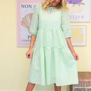 A-View - Kjole - Esma Dress - Green