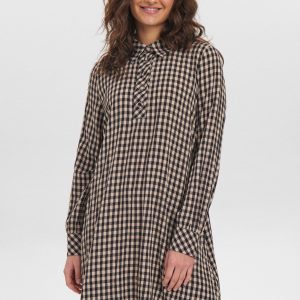 NÜMPH - NUFELIX DRESS - Caviar - 34 - Sort - Dress
